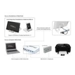 Imagen del StarTech.com Concentrador USB 3.0 con 3 puertos, puerto de carga rápida de 2.1A y base para dispositivos Windows. SKU: ST4300U3C1.