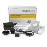 Imagen del StarTech.com Concentrador USB 3.0 con 3 puertos, puerto de carga rápida de 2.1A y base para dispositivos Windows. SKU: ST4300U3C1.