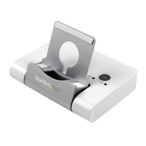 Imagen del StarTech.com Concentrador USB 3.0 con 3 puertos, puerto de carga rápida de 2.1A y base para dispositivos Windows. SKU: ST4300U3C1.