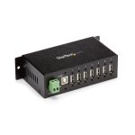 StarTech.com Hub Industrial de 7 Puertos USB 2.0 con Protección Antiestática ESD y Protección de Picos de 350W, SKU: ST7200USBM