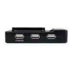 StarTech.com Adaptador Concentrador Hub USB con 6 puertos, incluyendo 2 USB 3.0, 4 USB 2.0 y un cargador de 2A. SKU: ST7320USBC