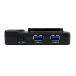 StarTech.com Adaptador Concentrador Hub USB con 6 puertos, incluyendo 2 USB 3.0, 4 USB 2.0 y un cargador de 2A. SKU: ST7320USBC