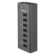 StarTech.com estación de carga USB de 7 puertos autónoma con 5 puertos de 1A y 2 puertos de 2A, SKU ST7C51224EU