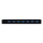 StarTech.com Concentrador USB 3.0 de 7 Puertos a 5Gbps con puertos de carga y sincronización, SKU ST93007U2C