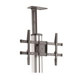 StarTech.com Carro de Transporte para Televisor de 32 a 70 Pulgadas, Carrito AV Móvil Mesa Rodante con ajuste de un toque, SKU STNDMTV70