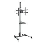 StarTech.com Carro de Transporte para Televisor de 32 a 70 Pulgadas, Carrito AV Móvil Mesa Rodante con ajuste de un toque, SKU STNDMTV70