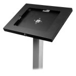 Pedestal StarTech para iPad con seguro antirrobo, modelo STNDTBLT1FS, ideal para proteger tu dispositivo.