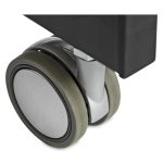 StarTech.com escritorio móvil de pie, carrito mesa portátil ajustable ergonómica con ruedas, estación de trabajo rodante para ordenador o portátil, SKU STSCART2