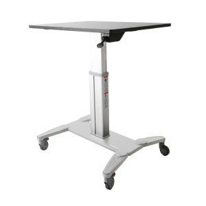 StarTech.com estación de trabajo móvil de pie y sentado con superficie de 80cm, altura ajustable, SKU STSCART