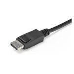StarTech.com Switch Conmutador KVM de 2 Puertos DisplayPort 4K60Hz con Cables Incorporados, SKU: SV211DPUA4K