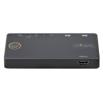 StarTech.com Switch Conmutador de 2 Puertos Híbrido USB-A HDMI y USB-C para 1 Monitor HDMI 2.0 4K de 60Hz para Ordenador de Sobremesa o Portátil - SV221HUC4K