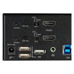 Switch Conmutador KVM de StarTech.com con SKU SV231DHU34K6, 2 puertos HDMI 2.0, soporta 4K a 60Hz, HDR, hub USB 3.0 de 2 puertos y 4 puertos USB 2.0 HID.