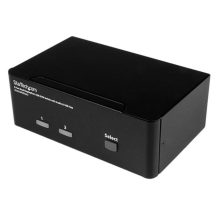 Conmutador KVM de 2 Puertos DisplayPort de StarTech.com con resolución 4K a 60Hz, SKU SV231DPDDUA2