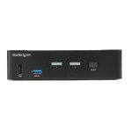 Switch KVM de StarTech.com con 2 puertos DisplayPort, soporta resolución 4K a 60Hz, incluye hub USB 3.0 y audio, SKU SV231DPU34K