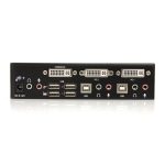 StarTech.com Conmutador Switch KVM de 2 puertos USB 2.0, con Audio y Vídeo DVI, SKU SV231DVIUA