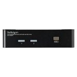 StarTech.com Conmutador Switch KVM de 2 puertos HDMI con hub USB 2.0 y audio. Resolución soportada hasta 1920x1200. SKU: SV231HDMIUA.