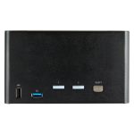 StarTech.com Switch Conmutador KVM de 2 Puertos DisplayPort 1.2 para 4 Monitores UHD 4K 60Hz con HDR y Hotkeys, 2 Puertos USB 3.0 y 4 Puertos USB 2.0 HID, SKU SV231QDPU34K