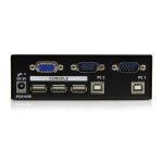 StarTech.com conmutador switch profesional KVM con 2 puertos para vídeo VGA, conexión USB y soporte de hasta 1920x1440, SKU SV231USBGB