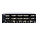 StarTech.com Conmutador Switch KVM 4 Ordenadores 2 Monitores Dobles DVI Audio 4 Puertos USB, resolución 2048x1536. SKU: SV431DD2DUA