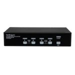 StarTech.com Switch KVM de 4 Puertos con enchufe de vídeo DVI de doble enlace y audio USB 2.0, referencias SKU SV431DVIUAHR