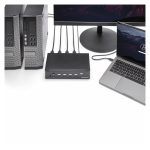 Imagen del Switch KVM de 4 Puertos HDMI de 1080p con USB 3.0 de StarTech.com, modelo SV431HDU3A2