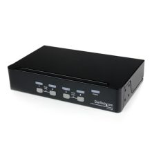 StarTech.com Conmutador Switch Profesional KVM con 4 Puertos de vídeo VGA y USB, soporta resoluciones hasta 1920x1440. SKU SV431USB.
