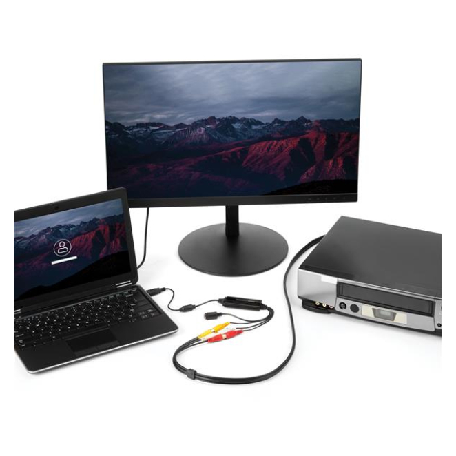 StarTech.com SVID2USB232 dispositivo para capturar video Composite + S-Video + RCA 5 StarTech.com SVID2USB232 adaptador de video portátil