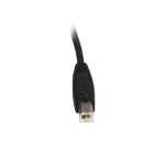 Cable KVM StarTech de 1,8 metros, todo en uno, con conectores VGA USB A y USB B HD15. SKU: SVUSB2N1_6