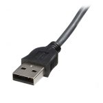 StarTech.com Cable KVM USB VGA 2 en 1 Ultra Delgado de 1,8 metros, SKU SVUSBVGA6, ideal para conectar múltiples dispositivos.
