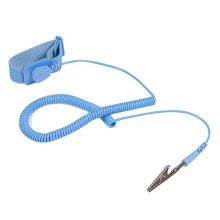 Pulsera antiestática StarTech.com con cable a tierra y protección ESD, SKU SWS100, ideal para portátiles.
