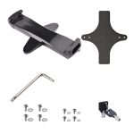 Soporte pasivo para Tablet/UMPC de StarTech.com, modelo TABLET-VESA-ADAPTER en color negro. Ideal para montaje en paredes o brazos con estándar VESA.