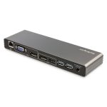 Docking Station Thunderbolt 3 StarTech.com con DisplayPort, HDMI y VGA, 1080p, entrega de alimentación PD de 85W, Ethernet, 2x USB-A, compatible con Windows y Mac, SKU TB3DK2DHVUE