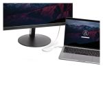 Cable Thunderbolt 3 de StarTech.com blanco de 50cm, soporte 40Gbps, 100W PD, vídeo 4K/5K. SKU: TBLT34MM50CW