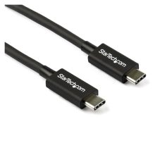 Imagen del StarTech.com Cable Thunderbolt 3 Pasivo de 80cm con velocidad de 40Gbps, Power Delivery de 100W y soporte para vídeo 4K y 5K. SKU: TBLT34MM80CM