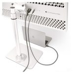 Cable de 1 metro Thunderbolt 4 de StarTech.com con transferencia de datos a 40Gbps, PD 100W para carga rápida, soporte de vídeo 4K/8K, y certificación Intel. Compatible con USB4, Thunderbolt 3, USB 3.2, USB Tipo C, y DisplayPort. SKU: TBLT4MM1M