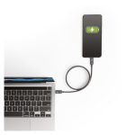 Imagen del StarTech.com Cable de 0,5m Thunderbolt 4 con velocidad de 40Gbps, potencia de 100W, soporte para vídeo 4K/8K y compatible con USB4, Thunderbolt 3, USB 3.2 y USB Tipo C. SKU TBLT4MM50CM