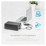 StarTech.com Adaptador Thunderbolt 3 a Thunderbolt 2 para portátil, no reversible, certificación TB3, SKU: TBT3TBTADAP
