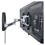 StarTech.com Soporte de Montaje Articulado de Pared para televisores de 65 pulgadas o 45kg, soporte VESA para TV plano o curvos, SKU TV-WALL-MOUNT-65FS