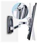 StarTech.com Soporte de Montaje Articulado de Pared para televisores de 65 pulgadas o 45kg, soporte VESA para TV plano o curvos, SKU TV-WALL-MOUNT-65FS