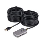 StarTech.com Hub Extensor USB para extensión de cable USB de 24 metros, con concentrador y repetidor activo. SKU: U02442-USB-EXTENDER