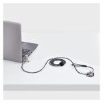 Cable de 2 metros de StarTech.com con candado de combinación, compatible con Noble Wedge, Nano, y K-Slot. SKU UNIVC4D-LAPTOP-LOCK