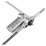Cable de 2 metros de StarTech.com con candado de combinación, compatible con Noble Wedge, Nano, y K-Slot. SKU UNIVC4D-LAPTOP-LOCK