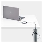 Cable de 2 metros de StarTech.com con candado de combinación, compatible con Noble Wedge, Nano, y K-Slot. SKU UNIVC4D-LAPTOP-LOCK