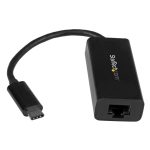 StarTech.com adaptador de red Ethernet Gigabit USB-C, modelo US1GC30B, universal para dispositivos con puerto USB Tipo C, color negro