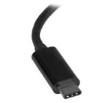 StarTech.com adaptador de red Ethernet Gigabit USB-C, modelo US1GC30B, universal para dispositivos con puerto USB Tipo C, color negro