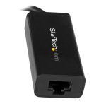 StarTech.com adaptador de red Ethernet Gigabit USB-C, modelo US1GC30B, universal para dispositivos con puerto USB Tipo C, color negro