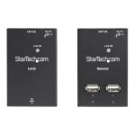 StarTech Extensor Alargador USB 2.0 de 4 Puertos por Cable Cat5 o Cat6, hasta 40 Metros, SKU USB2004EXTV