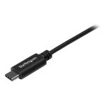 StarTech.com Paquete de 10 cables de carga y sincronización USB-A a USB-C de 2 metros, certificado USB-IF, negro, SKU USB2AC2M10PK