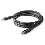 StarTech.com Cable USB-C a USB-C de 1 metro con capacidad para Entrega de Alimentación de 5 amperios, compatible con USB 2.0. SKU: USB2C5C1M