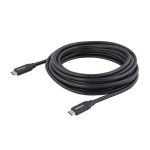Cable USB-C de StarTech.com de 4 metros con capacidad para entrega de potencia de 5 amperios, compatible con USB 2.0, certificado. SKU USB2C5C4M.